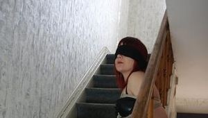 Kim tricked on stairs PICS