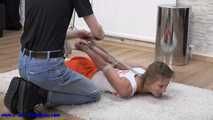 Hooters hogtied