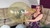 big balloon popping fun