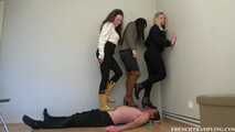 2136 Boots trampling with Mandy Noemie and Lysa 