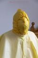 Jill tied and gagged on a chair wearing a yellow rainsuit and coveres with an yellow raincoat with two hoods (Pics)