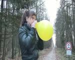 cold weather - hot balloon