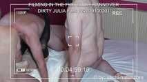 This is how Uschi Haller - Dirty Julia works in the nudist villa in Hanover