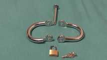 Handcuffs of Special Design worn by Miss Reya Fet