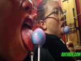 Lollipop Licking- Mirror Fun