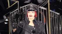 Mistress Tokyo POV small penis verbal humiliation, in leather!