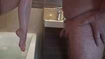 Princess Mini Bathroom Domination Cam 1 Part 1