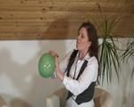 Crazy Julie and the green balloon