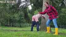 Worship And Punishment In Dunlop Rubber Boots