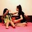 [From archive] Lucky & La Pulya & Xenia - Girls play wrapping games video 01