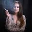 Ksenia is smoking 3 reds in a row in this great video