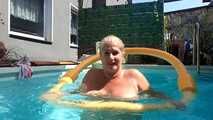 horny in the pool