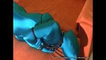 Zentai tied - Hogtie