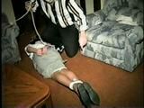 20 Yr OLD SINGLE MOM HOG-TIED ON THE FLOOR THEN TIED TO A CHAIR (D31-5)