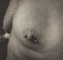 Nipple piercing