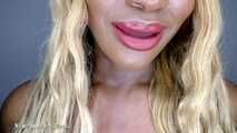 My ebony lips control your cock