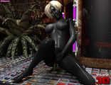 Black Alien Hottie