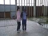 Get 3 classic videos with Leoni, Lia and Stella having fun in rainwear