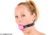 GG03 - Sarina gagged and fiddled