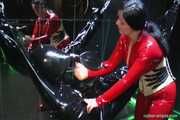 Lady Isis - Rubber Puppet Mumification