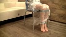 [From archive] Canella - taped and wrapped to the chair (video)