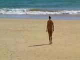 Nude on the beach of Fuerteventura