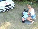 [From archive] Dana & La Pulya - Nurse outdoor problem (BTS)