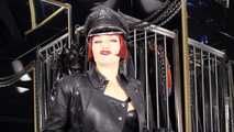 Mistress Tokyo POV small penis verbal humiliation, in leather!