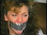 21 Yr OLD COLLEGE STUDENT CINDY GETS CLEAVE THEN OTM SCARF GAGGED & IS TAPE GAGGED & TRIES TO REMOVE TAPE WITHOUT USING HER HANDS (D55-2)