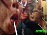 Lollipop Licking- Mirror Fun