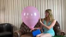 Blow2Pop huge 2x preinflated pink TT17