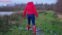 Matschwalk in the bog for my rubber boot fetishists