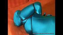 Zentai tied - Hogtie