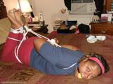 Hogtied suspension