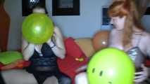 Blow balloons is not that easy