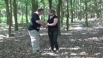 Cuffed in the wood 002