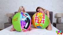 610 The most beautiful beachballs for the hottest girls