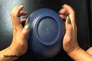 Nail Tapping With A Plastic Bowl