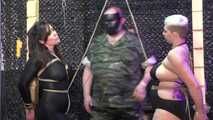 BoundCon XV - Custom Photo Shooting 15 - The Sgt. Major Derek Viktur vs. Christina Carter & Nova Pink  - Part 1