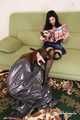 [From archive] Marvita & Miras - Pet Miras ball cuffed in trashbag by Marvita