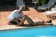 Katarina Blade – More Poolside Bondage in Spain (Pictures)