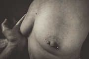 Nipple piercing