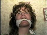 28 YEAR OLD HOUSEWIFE GETS MOUTH STUFFED, CLEAVE GAGGED, HOG-TIED, BAREFOOT, TOE-TIED, WET WRISTS GAGGED & TIGHTLY HANDGAGGED (D63-9)