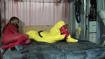 Yellow Blow Up Rubber