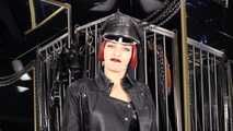 Mistress Tokyo POV small penis verbal humiliation, in leather!