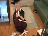 Tatjana hogtied