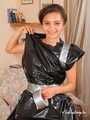 [From archive] Vijaya - captured in her trash bag dress (1)