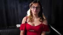 18 y.o. Lyuba is smoking and giving an interview about her sexual life