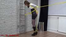 Tied up with yellow ropes