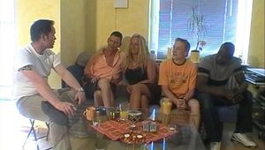 Cora's private gangbang incl. BBC - Part 1